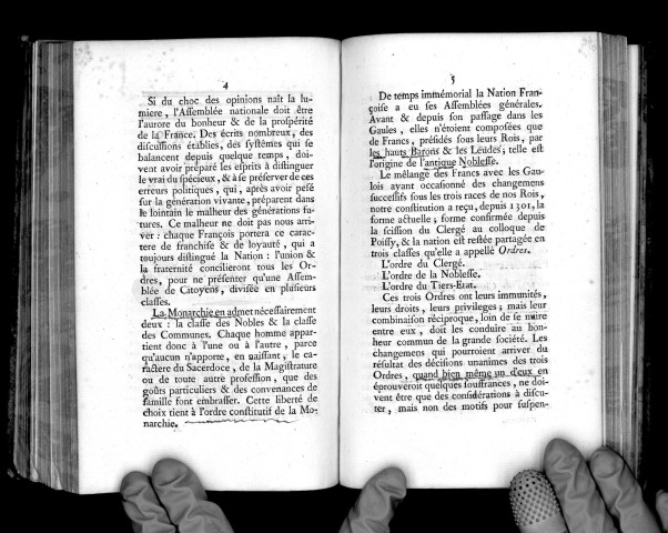 Discours prononcé par M. le Cte de la Galissonnière, grand sénéchal d'épée héréditaire de la province d'Anjou, à l'ouverture de l'Assemblée générale des trois états de cette province, le 16 mars 1789