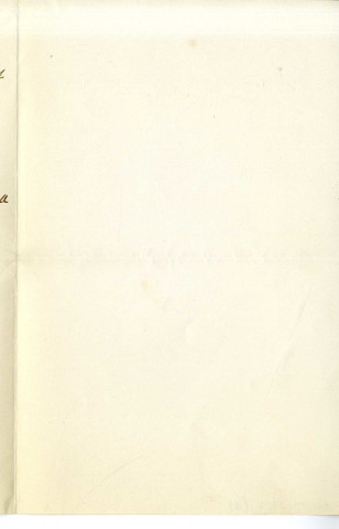 Pièce 1 - Lettre de Gustave Larroumet à Robert David d'Angers