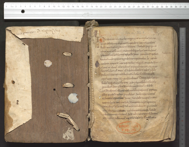 Recueil d'ouvrages de S. Grégoire de Nazianze, traduction de Rufin