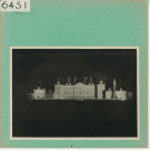 Mazé : Château de Montgeoffroy, la nuit