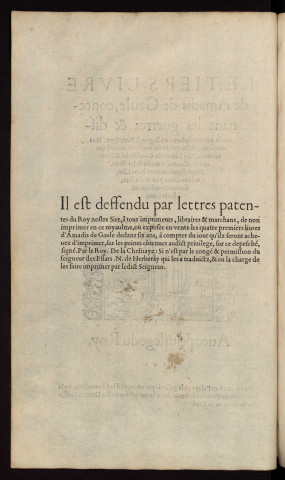 Le tiers livre de Amadis de Gaule, contenant les guerres