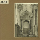 Angers : Cathédrale, porte transept droit