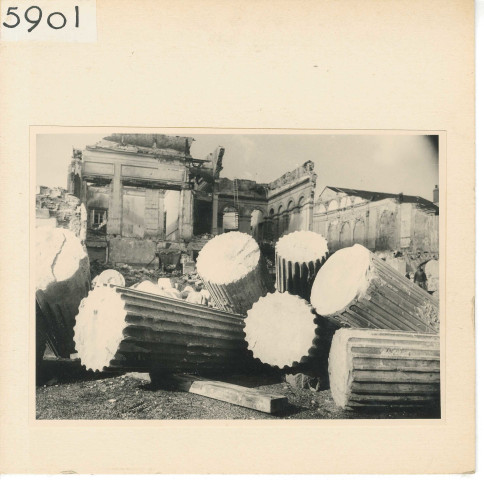 Angers : Démolition du Grand Cercle