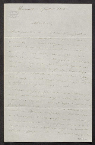 Lavernelle de Bonfils, Oscar de