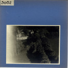 Saint-Laurent-de-Landemont : Château de la Colaissière, vue aérienne