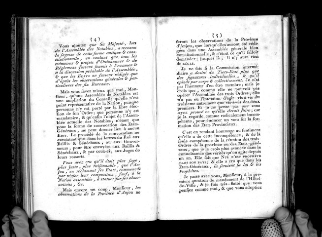 Seconde lettre de M. le comte de S...t (de Serrant), en réponse à M. Del...y aîné (Delaunay)