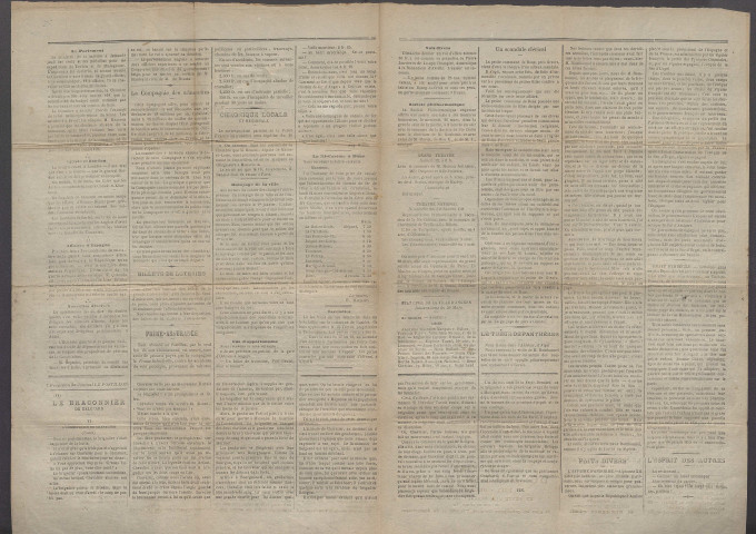 Le postillon. 23 mars 1884 (2e année, n° 81)