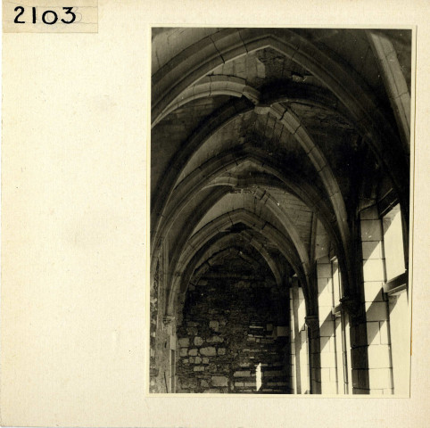 Angers : Détail des voûtes