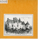 Louvaines : Château du Hardas (Atlas Célestin Port, planche 51, gravure)