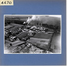 Angers : Verreries mécaniques de l'Anjou, situées à Eventard (vue aérienne)