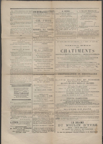 Le postillon. 15-16 avril 1884 (2e année, n° 104)