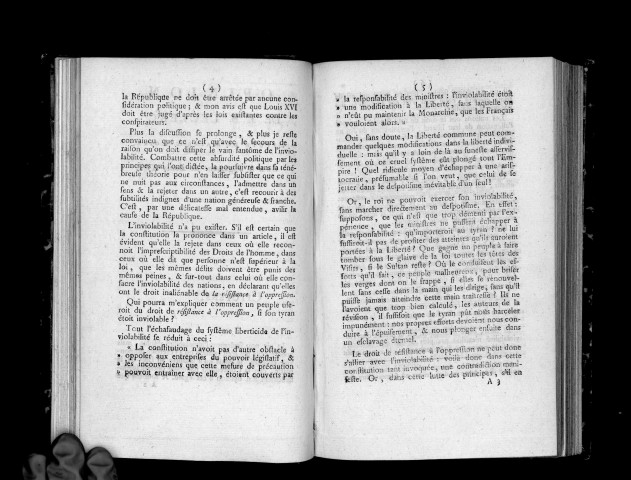 Opinion de J. B. Leclerc, député de Maine-{et}-Loire, sur le jugement de Louis XVI ; imprimée par ordre de la Convention nationale.