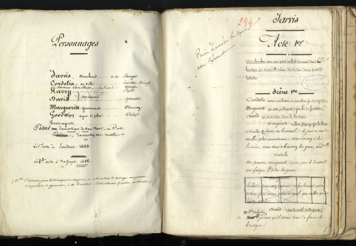 Jarvis ou le marchand de Londres