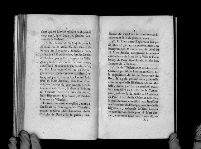 Procès-verbal de l'assemblée partielle de la noblesse du quatorzième département de Paris, 20 avril 1789