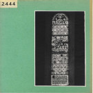 Cizay-La-Madeleine : Abbaye d'Asnières (vitrail)