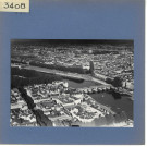 Angers : Pont du Centre, vue aérienne