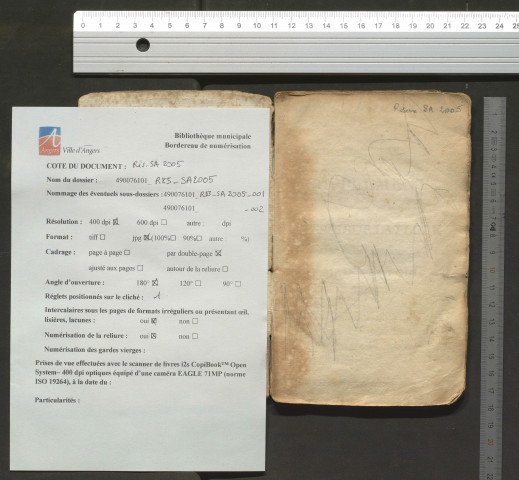 Supplément à l'Essai sur la flore du département de Maine-et-Loire, par M. Bastard, professeur, et directeur du Jardin des plantes d'Angers...