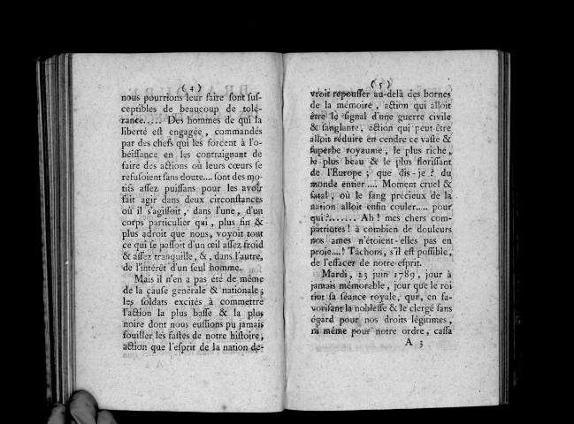 Bravoure des gardes françaises et suisses, et ses effets