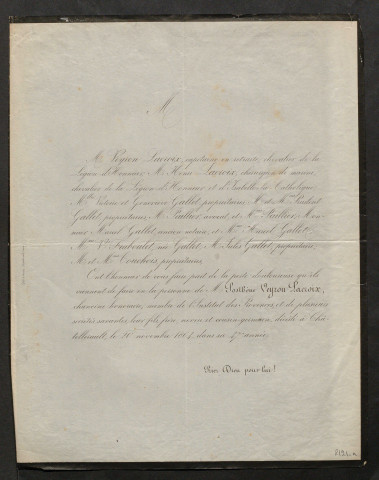 Lacroix Veyron, Louis-Sosthène de