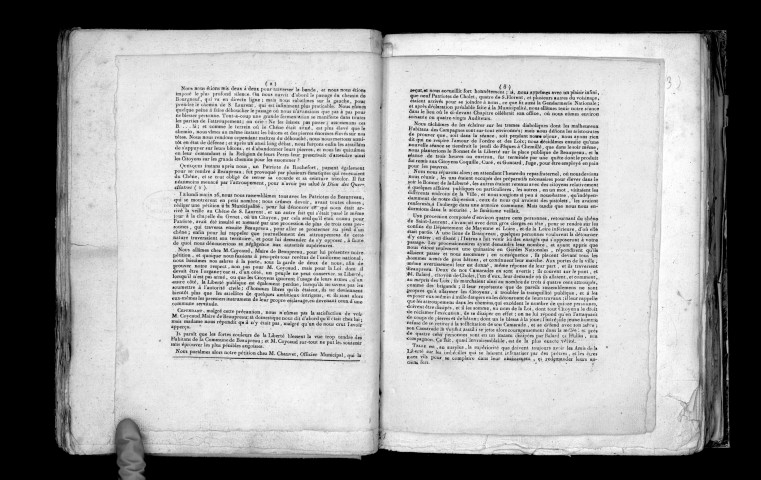Rapport du voyage des commissaires de la société des Amis de la constitution d'Angers, au club ambulant établi dans les Mauges, fait à la séance du 1er avril, l'an IV de la Liberté, par L.-M. La Revellière-Lepeaux