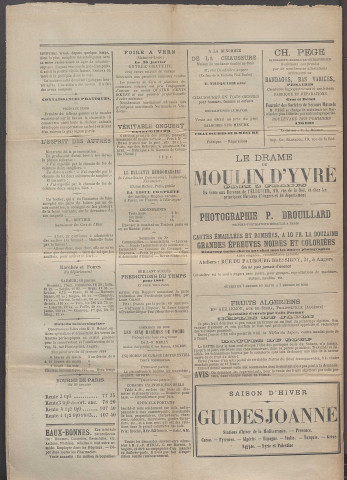 Le postillon. 25 janv. 1884 (2e année, n° 24)