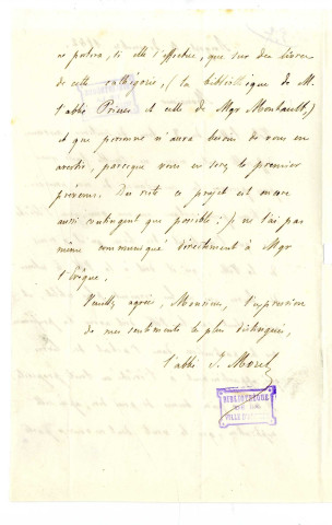 Morel (abbé Jules), d'Angers