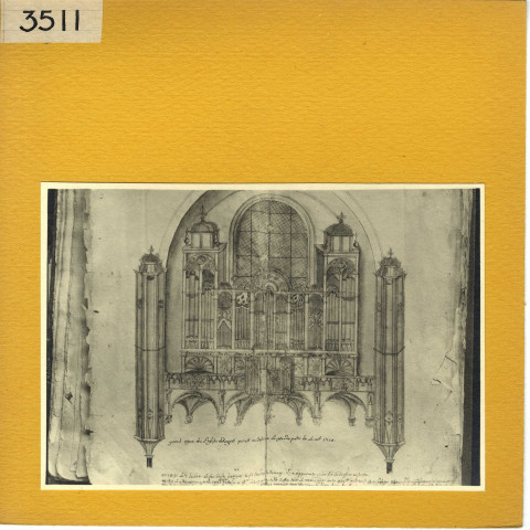 Angers : Orgues de la cathédrale