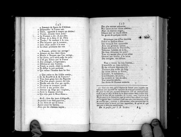 De la poésie, considérée dans ses rapports avec l'éducation nationale, par J. B. Leclerc, député du département de Maine-et-Loire