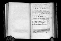 Rapport fait au nom du Comité de salut public, par Barrère, le 1er août 1793