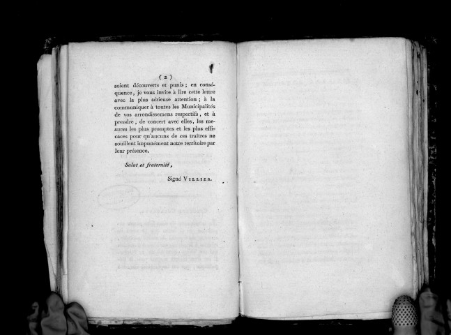 Le procureur-général syndic du département de Maine-et-Loire, aux administrateurs et procureurs-syndics des districts du département