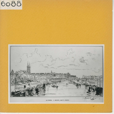 Angers : La Maine (1890)