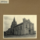 Cunault : Eglise, extérieur