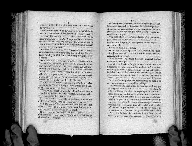 Procès-verbal des événements passés à Lyon les 29 et 30 mai 1793, apporté par les députés extraordinaires de Lyon, qui n'ont pas encore pu le présenter à la Convention nationale, mais qui l'ont remis au Ministre de l'Intérieur