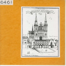 Angers : Cathédrale (Atlas Célestin Port, planche 3, gravure)