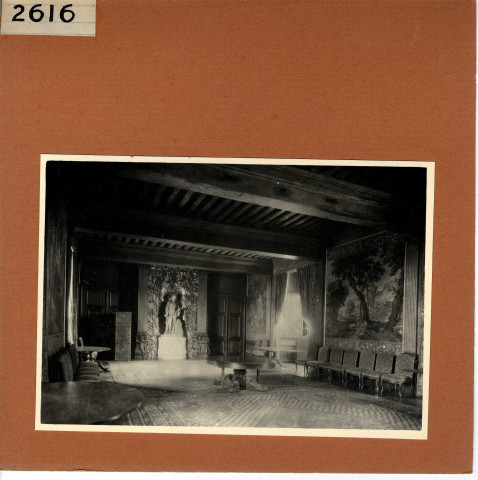 Saint-Georges-sur-Loire : Château de Serrant (intérieur)