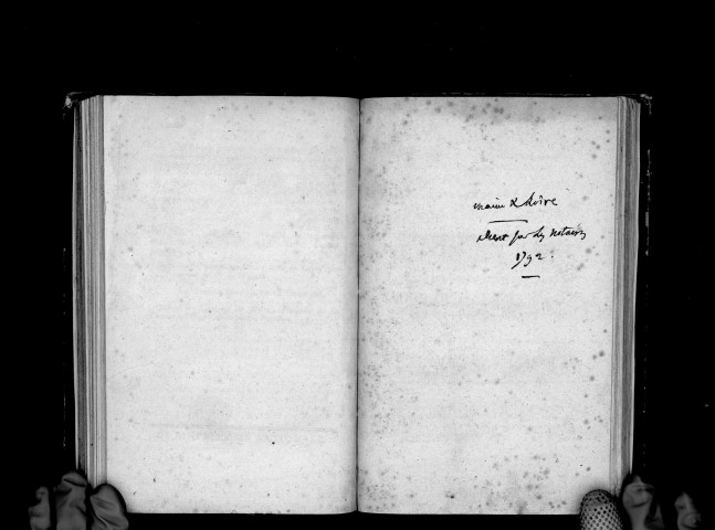 Projet de décret sur le nombre et le placement des notaires publics du département de Mayenne-et-Loire, présenté par M. Poitevin, député du Var, le... juillet 1792