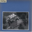 Savennières : Château de la Bizollière, vue aérienne