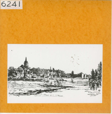 Anjou : Illustration livre de mariage