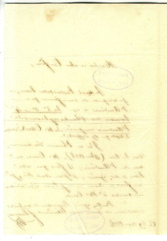 Correspondance de Flourens avec Pierre-Jean David d'Angers