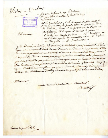 Victor [Pierre-Victor], acteur, auteur dramatique