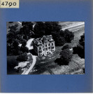 Fontaine-Guérin : Château du Dauphiné (vue aérienne)