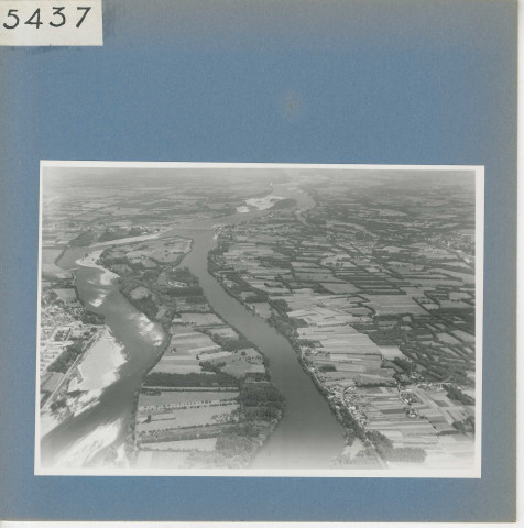 Anjou : La Loire (vue aérienne)