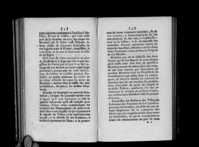 Très-humbles représentations à MM. les députés du tiers-état, par M. Delacroix