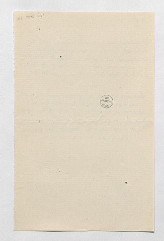 A Eva / Doucement, avec des mains d'enfant, tirez la...