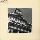 Angers : Façade de l'Hotel de ville, détail