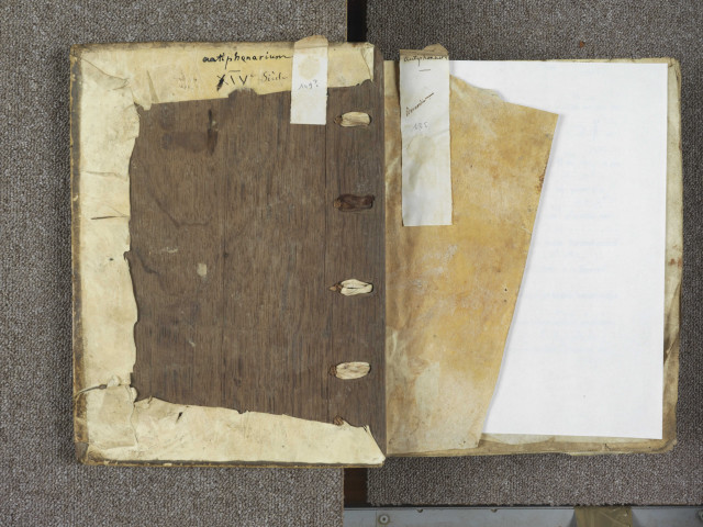 Antiphonaire noté, dont manquent le début et la fin