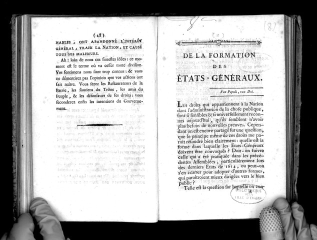 De la formation des Etats-Généraux