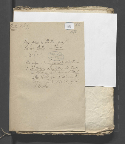 Les Mistigris ou Le tableau volé