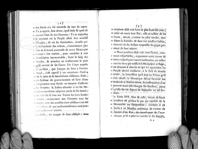 Réflexions de Jean-Baptiste, porteur d'eau, et qui plus est citoyen, avec une apologie des sentiments de la cour et des prétentions du tiers-état