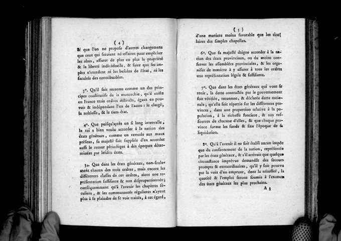 Cahier de doléances et remontrances du clergé du bailliage de Vermandois pour les Etats-Généraux, du 27 avril 1789